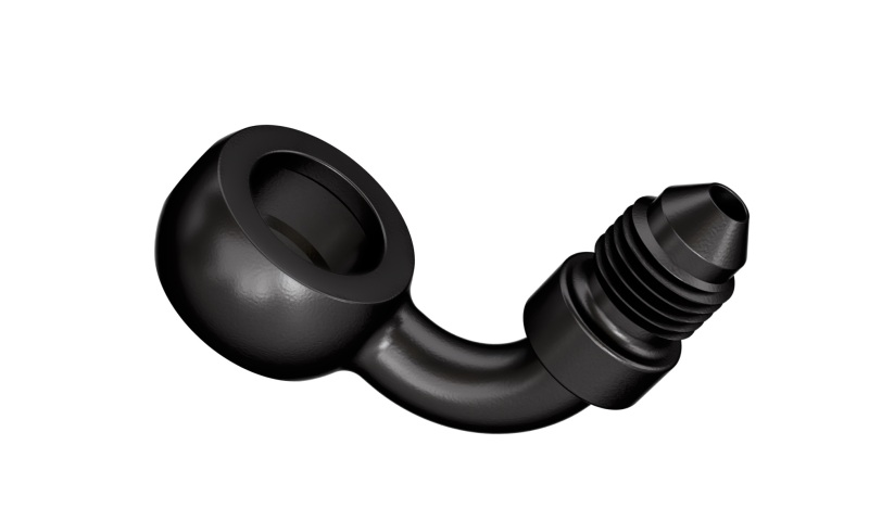 Goodridge 90 Deg Banjo Adaptor for M12 Bolt - P599-03-M12ZBK