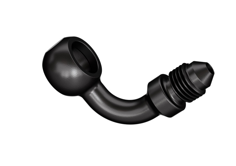 Goodridge 90 Deg Banjo Adaptor for 3/8 or M10 Bolt - P599-03ZBK