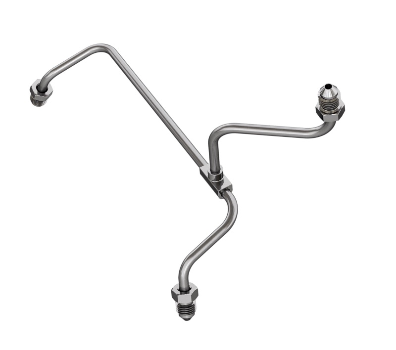 Goodridge 14-23 Harley Davidson FLH/FLT Models (w/o ABS) Front Manifold - PMCHD-028C