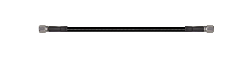 Goodridge 40in Universal Brake Line Assembly w/SS Fittings & Black Hose - 30340TC-BK
