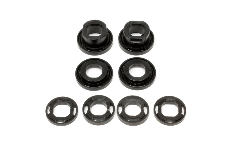 BMR 08-09 Pontiac G8 Rear Cradle Street Version Bushing Kit (Elastomer) - Black - BK002