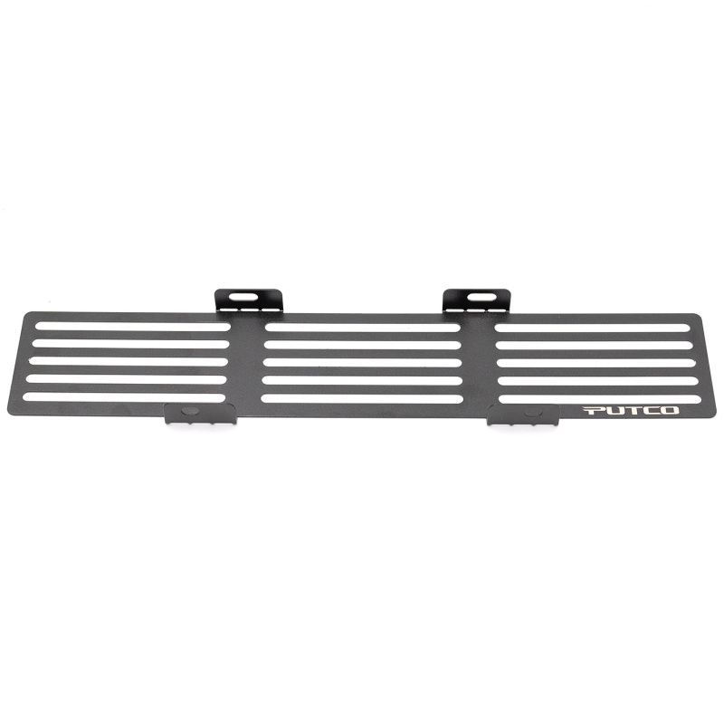 Putco 23-24 Ford F250/F350 Super Duty Bar Design Bumper Grille Inserts - Black Powdercoated - 87172