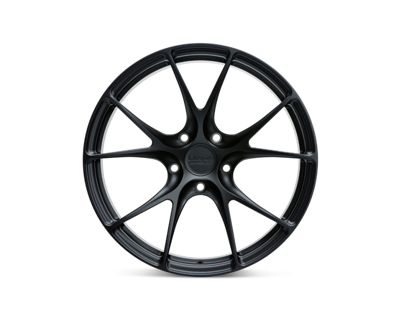 Vossen X Champion RS74 20X9 / ET52 / 5X130 / Satin Black Wheel / 981 GT4 - Rear - RS74-16