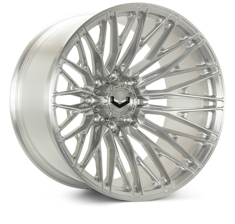 Vossen VFX-04 24x14 - 8x165.1 - ET75 - Mega Deep - 125.1 - Brushed Gloss Clear Wheel - VFX-04-4X47