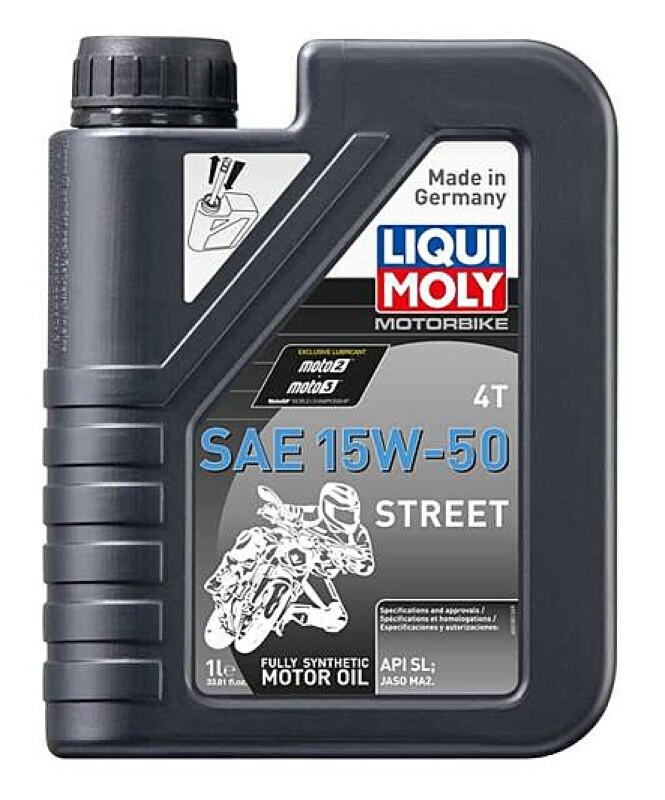 LIQUI MOLY 1L Motorbike 4T SAE 15W50 Street - 20058