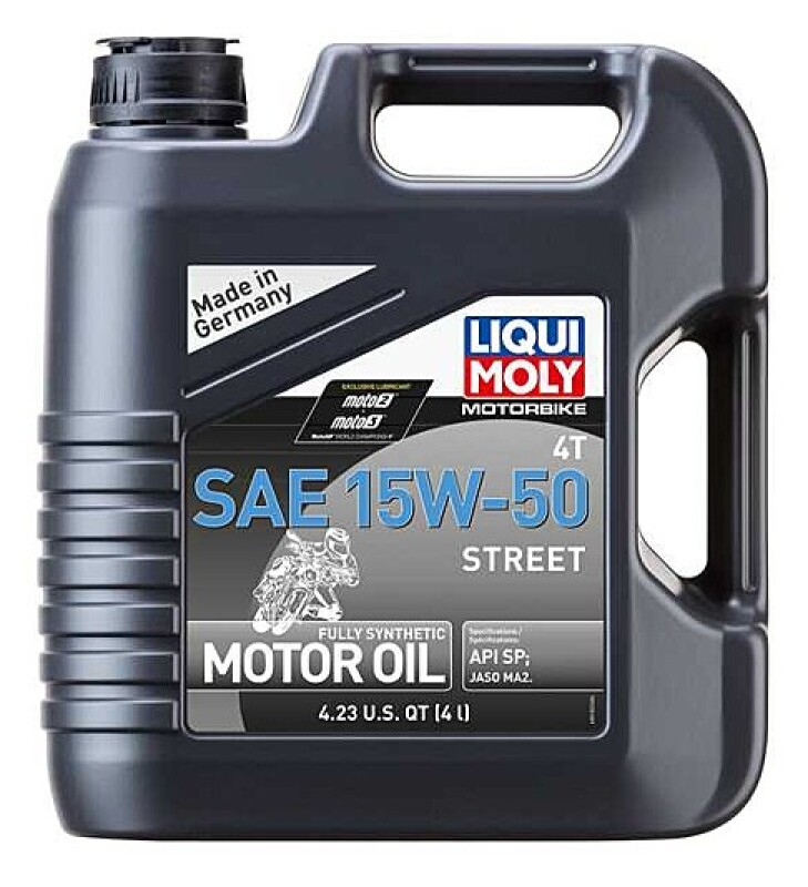 LIQUI MOLY 4L Motorbike 4T SAE 15W50 Street - 20060