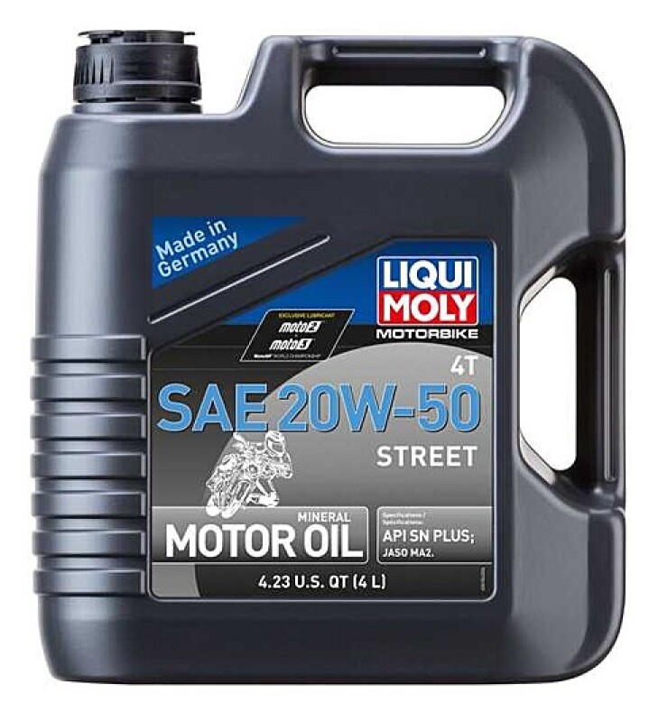LIQUI MOLY 4L Motorbike 4T SAE 20W50 Street - 20064