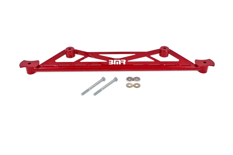 BMR 16-17 6th Gen Camaro Rear Of Rear Cradle Brace - Red - CB009R