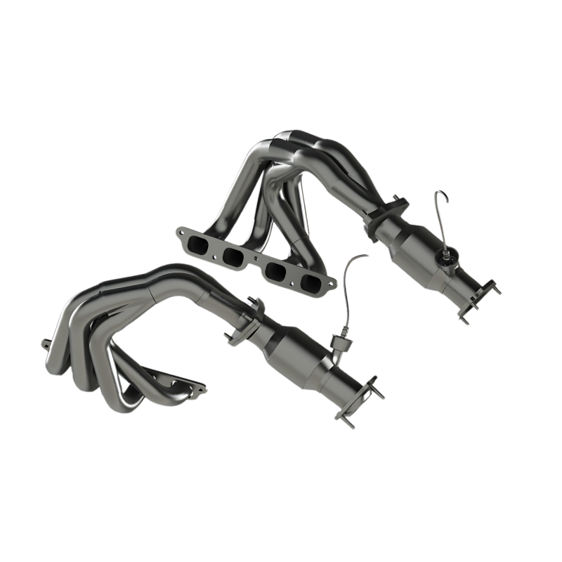 Kooks 22+ Chevrolet C8 Corvette Z06 LT6 1-7/8in. x 2in. SS Tri-Y Headers w/ GREEN Cats - 2181HY30