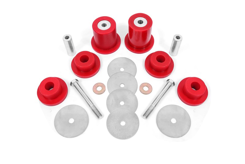 BMR 2015-18 Challenger Differential Lockout Bushing Kit - Red - DMB111