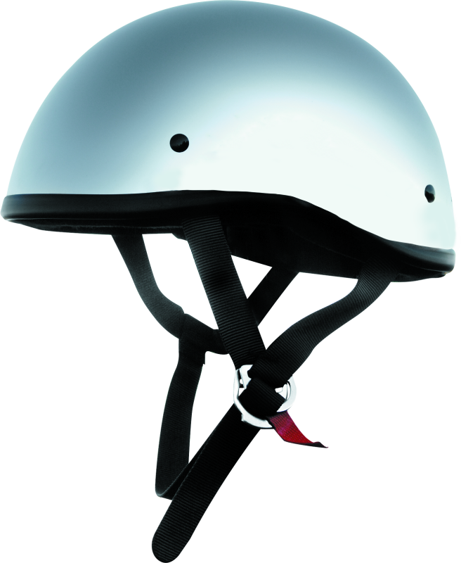 Skid Lids Original Helmet Chrome - Medium - 646622