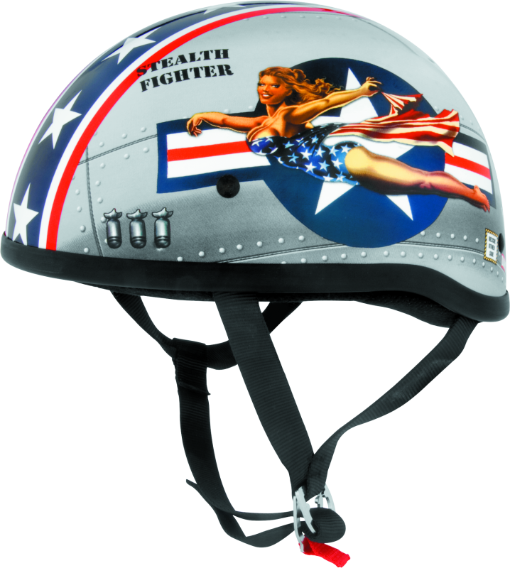 Skid Lids Bomber Pinup Original Helmet - XL - 646954