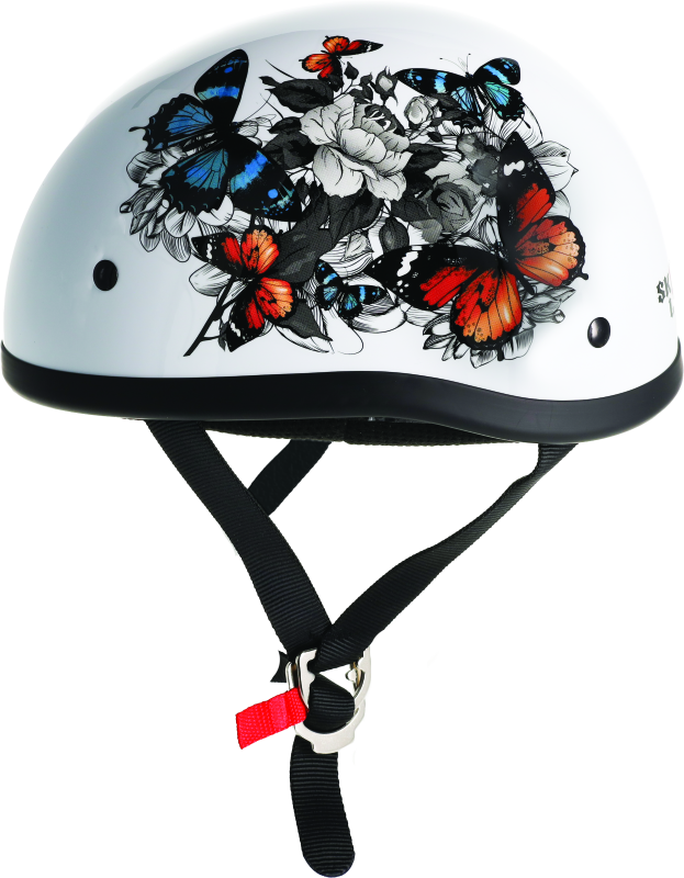 Skid Lids White Rose Original Helmet - Large - 649527