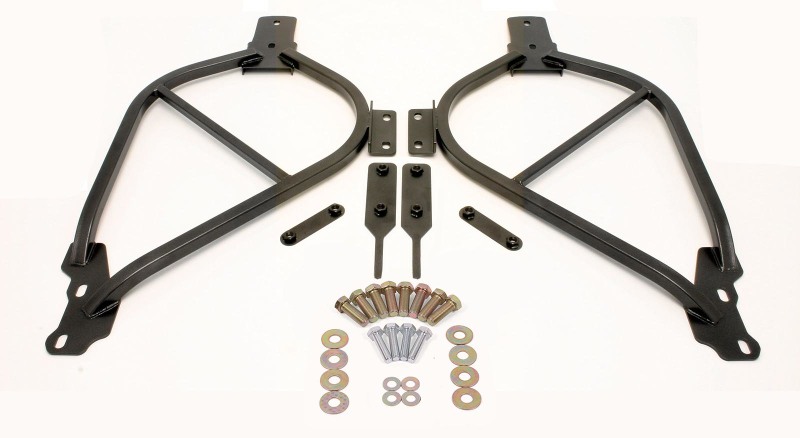 BMR 14-17 Chevy SS Bolt-On Subframe Connectors - Black Hammertone - SFC013H