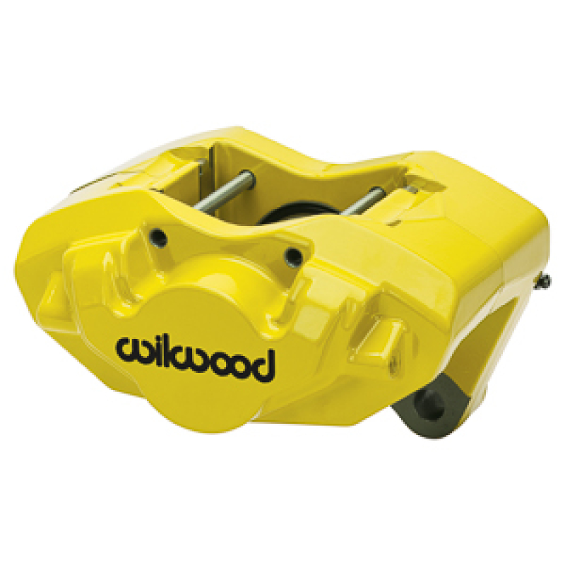 Wilwood D45 Front Dual Piston Caliper (0.94 Rotor) - Yellow - 120-17172-Y