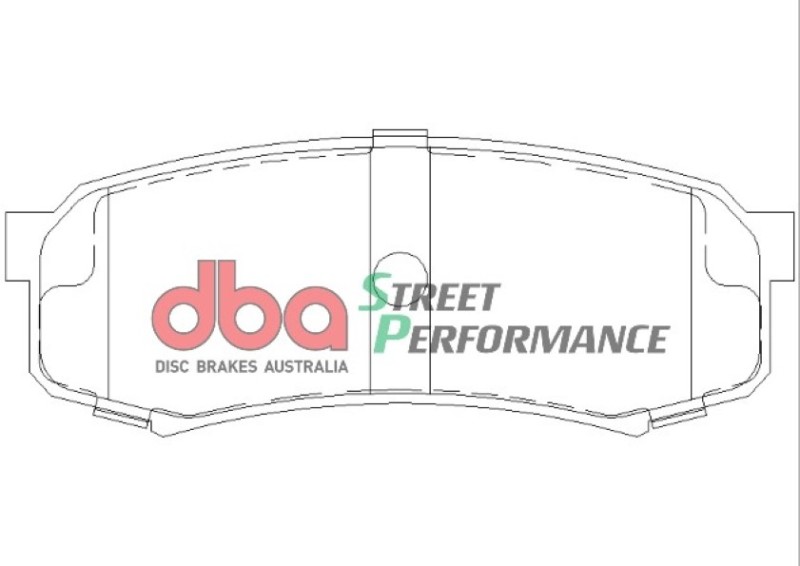 DBA 03-09 Toyota 4Runner SP500 Rear Brake Pads - DB1200SP