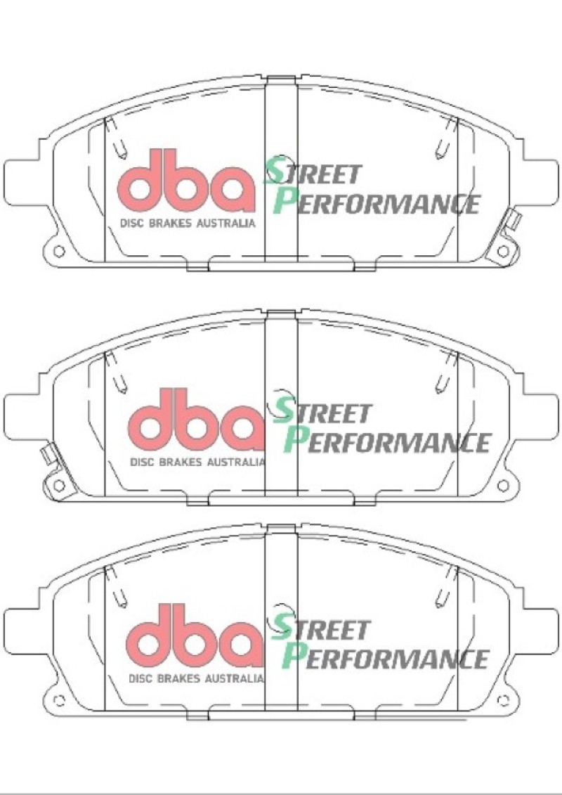 DBA 96-04 Nissan Pathfinder SP500 Front Brake Pads - DB1333SP