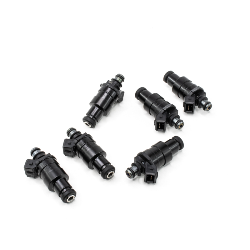 DeatschWerks 90-01 Mitsubishi 3000GT/91-96 Dodge Stealth 1200cc Low Impedance Top Feed Injectors - 42M-02-1200-6