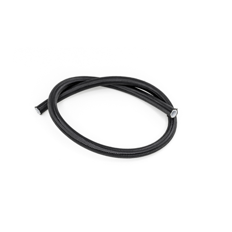 DeatschWerks 8AN Black Nylon Braided PTFE Hose 3 Feet - 6-02-0865-3