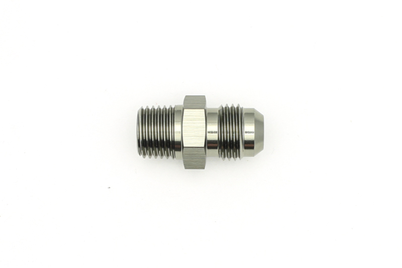 DeatschWerks 6AN Male Flare To 1/4in. Male NPT Adapter - 6-02-0901