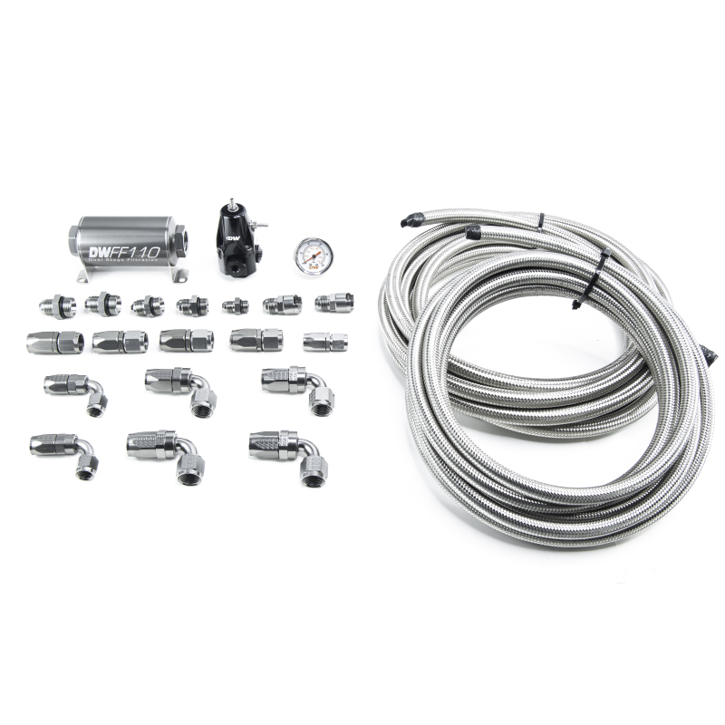 DeatschWerks 05-19 Yukon/Tahoe/Suburban DW400 Pump Module Return Plumbing Kit SS CPE - 6-601