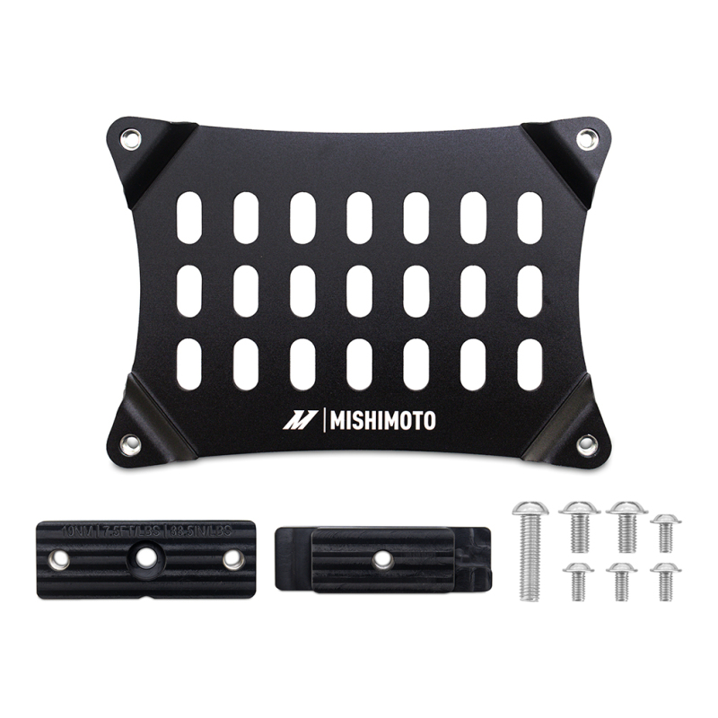 Mishimoto 24+ Ford Mustang 2.3L EcoBoost License Plate Relocation Kit - MMLP-MUS4-24