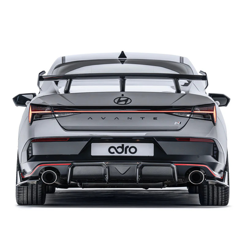 Adro Hyundai Elantra N 2022+ Facelift Rear Diffuser