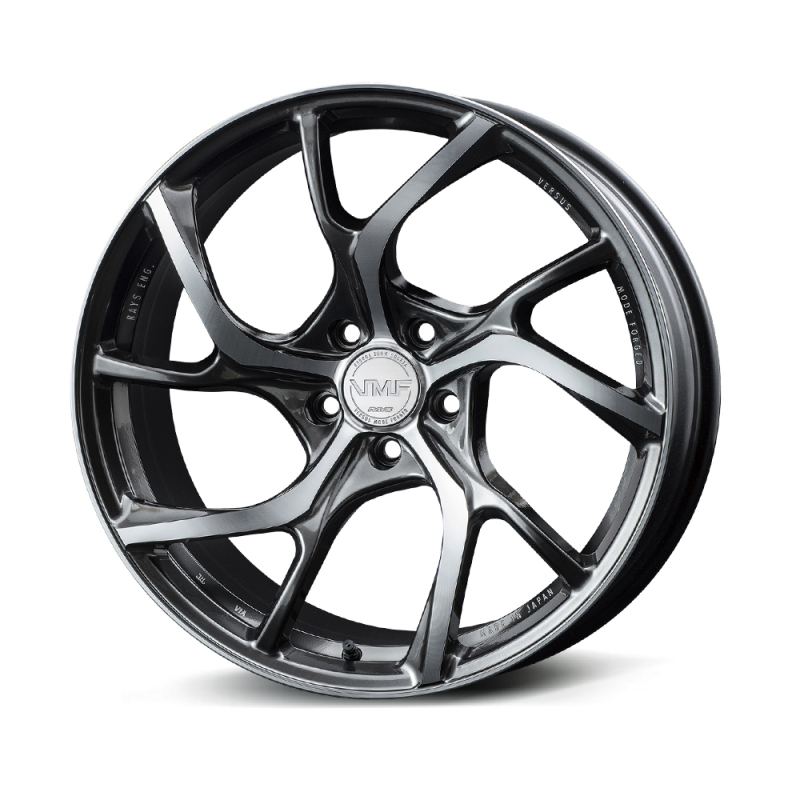 Versus VMF C-01 19x8.5 +45 5x108 Diamond Cut / Shining Black Metal - WTVC245RHX