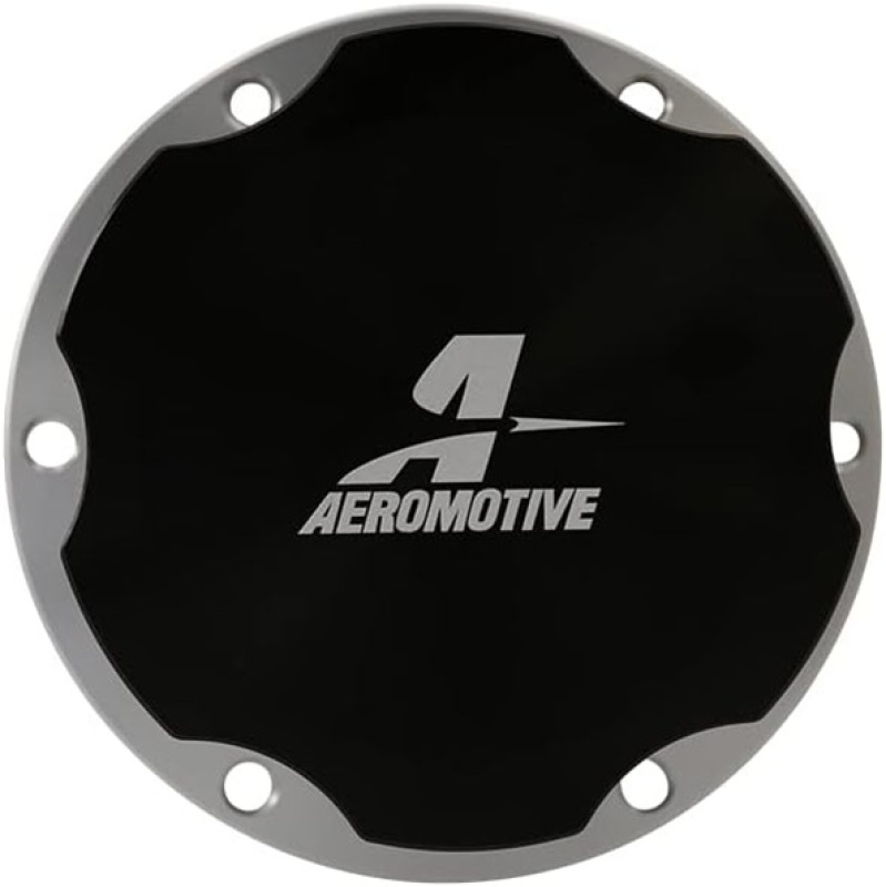 Aeromotive Fillcap - Screw-on - 3-inch - Flanged - 6-Bolt - Black - 18730