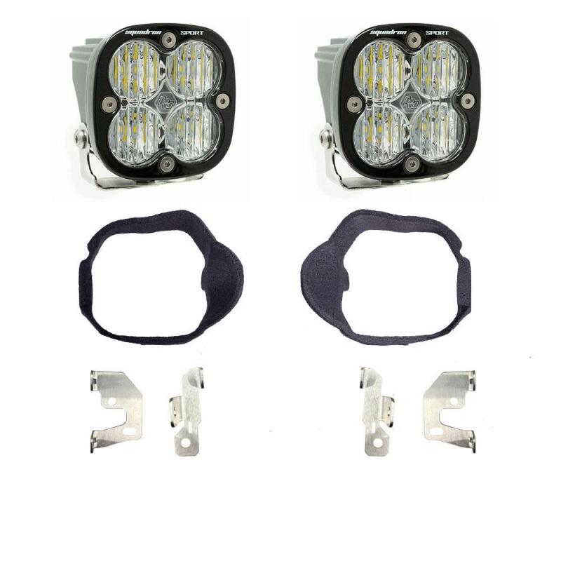 Baja Designs 14-18 Mercedes Sprinter Van Squadron Sport Fog Pocket Light Kit - Clear - 448130