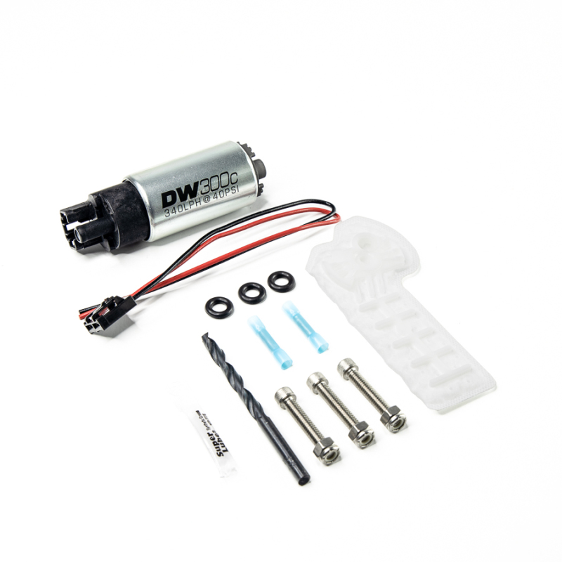 DeatschWerks 15-19 Golf R/15-18 1.8/15-18 GTI 340lph Compact Fuel Pump w/o clips w/9-1060 Instl kit - 9-307-1060