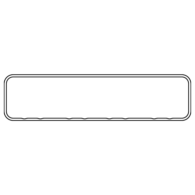 Cometic GM LT1/LT4 Gen-2 Small Block V8 .094in KF Valve Cover Gasket - C15014-094