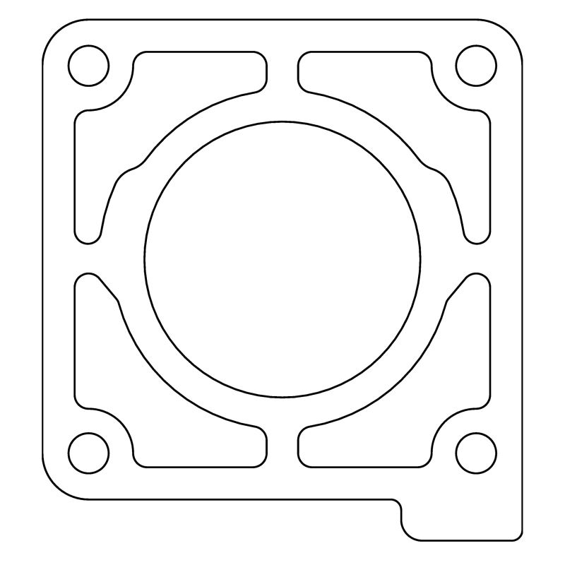 Cometic Ford 302 5.0L  .031in Fiber Throttle Body Gasket - 1986-1993 - C15099