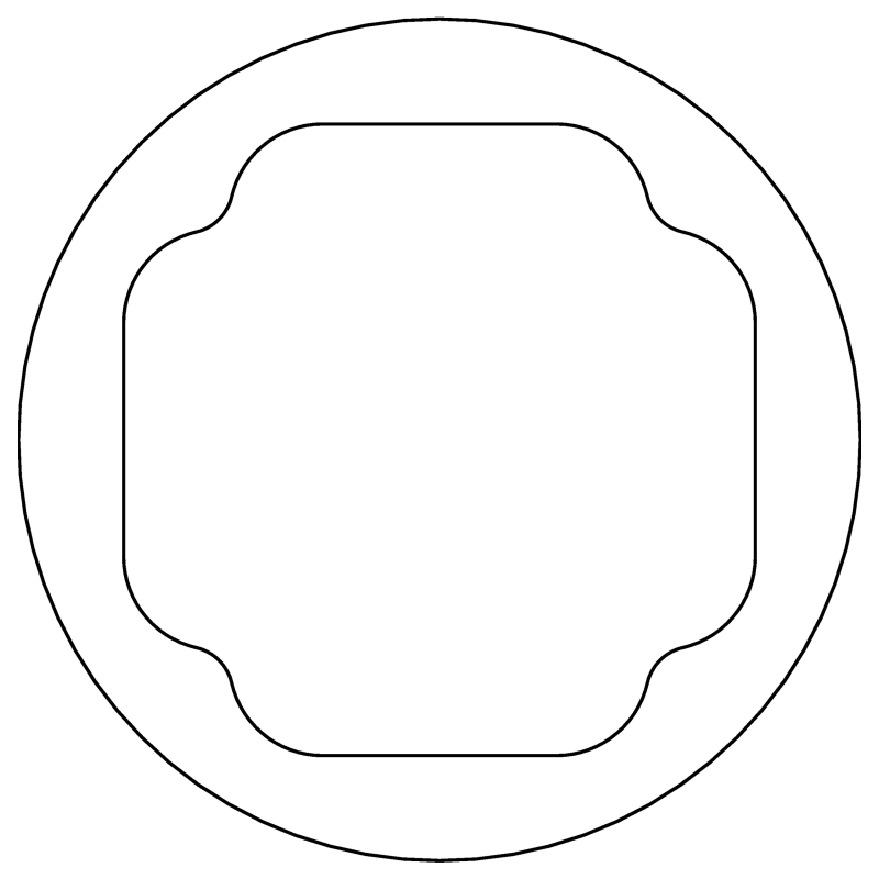 Cometic Ford 8BA/8CM Flathead V8 .060in Fiber Oil Pump Relief Nut Gasket - 1948-1953 - C15132