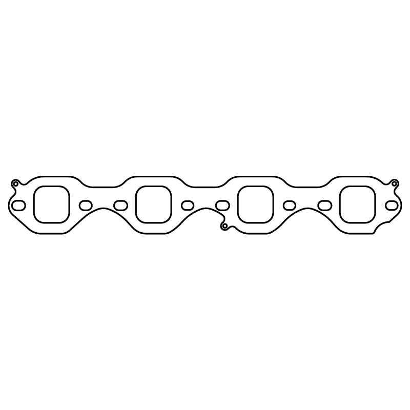 Cometic Ford 302/351W Windsor V8 .030in MLS Exhaust Mani Gskt Set-1.516in x 1.570in Rectangle Port - C15176-030