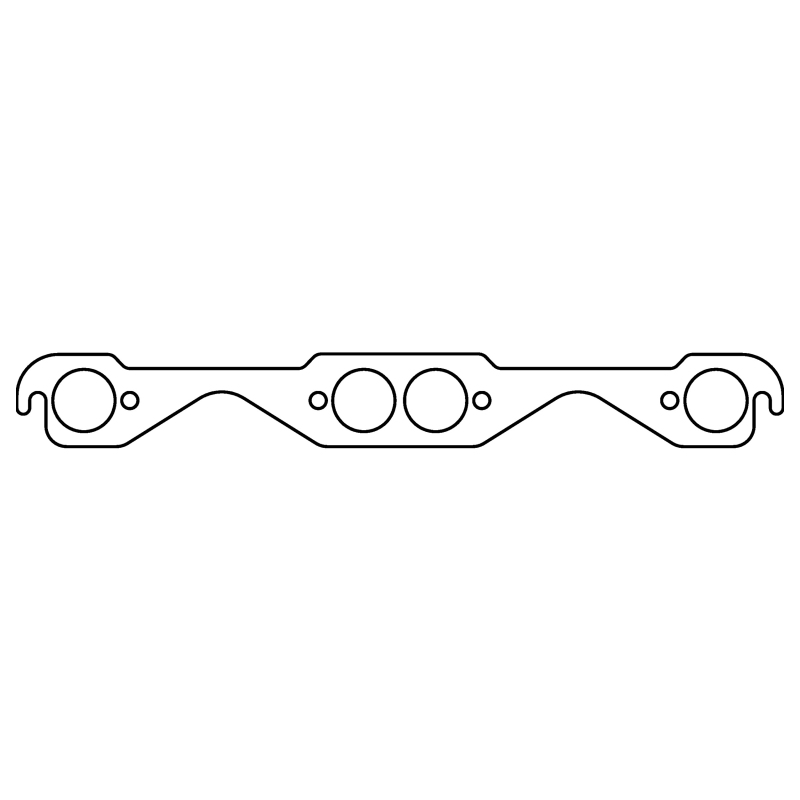 Cometic Chevy Gen-I Small Block V8 .043in Copper Exhaust Manifold Gasket Set - 1.500in Round Port - C15305C