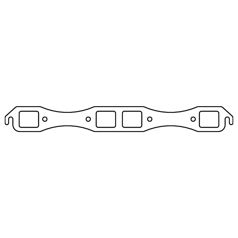 Cometic Chrysler Big Block B/RB V8 .043in Copper Exhaust Manifold Gasket Set-1.780in x 1.480in Port - C15307C