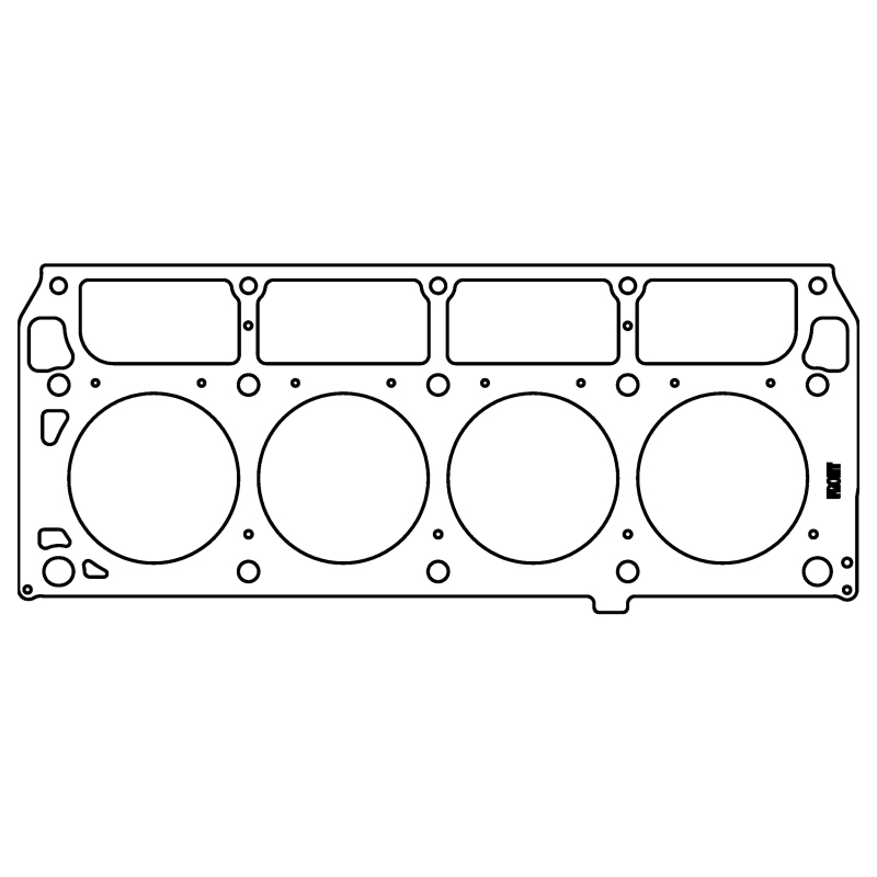 Cometic GM Gen-3/4 Small Block LS V8 .062in MLX Cylinder Head Gasket - 3.940in Bore - C15482-062