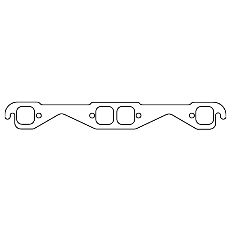 Cometic Chevrolet Gen-1 Small Block V8 .060in HTS Exhaust Manifold Gasket Set - 1.5in Square Port - C15612-060