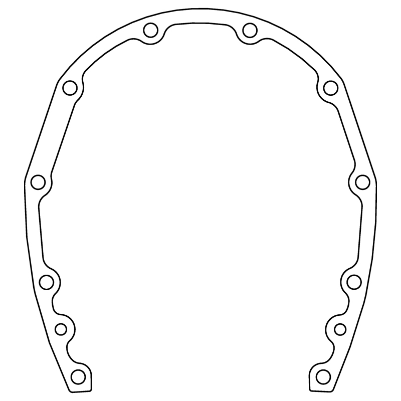 Cometic Chevrolet Gen-1 Small Block V8 .031in Fiber Timing Cover Gasket - C15615
