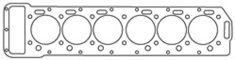 Cometic Jaguar V12 .059in CFM-20 Cylinder Head Gasket - 97mm Bore - LHS - C4221-059