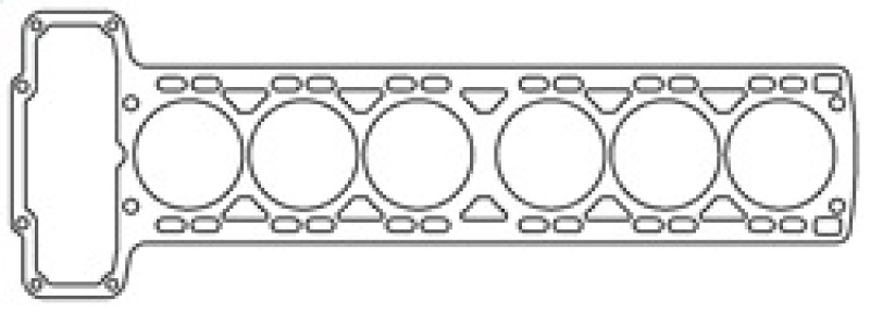 Cometic Jaguar 3.4L XK6 .060in MLS Cylinder Head Gasket - 85mm Bore - C4303-060