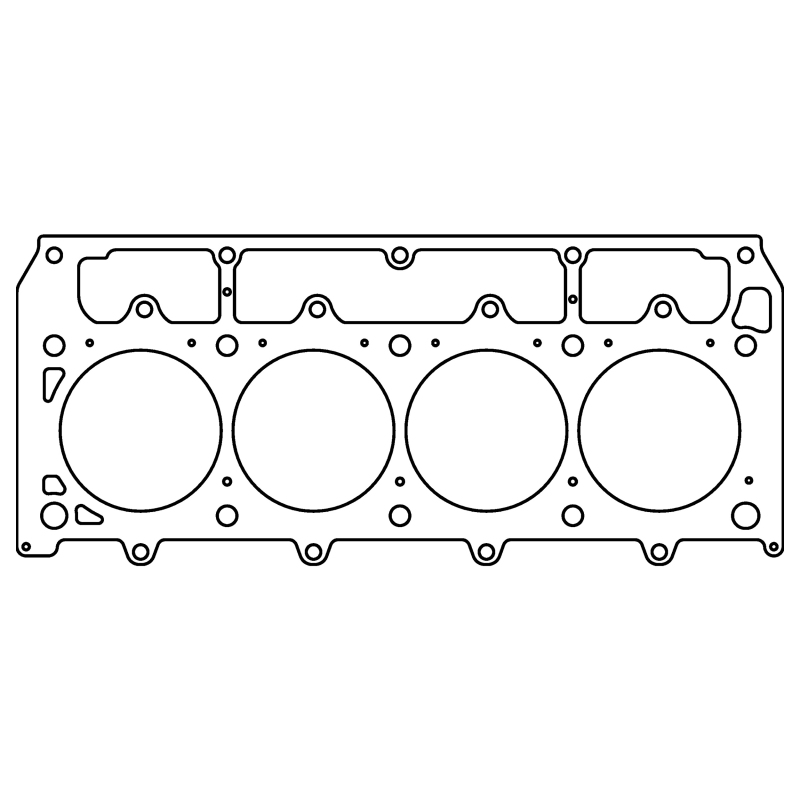 Cometic GM LSX Gen-4 Small Block V8 .032in MLX Cylinder Head Gasket - 4.100in Bore - RHS - C5075-032