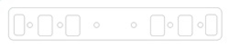 Cometic Oldsmobile 330/350/403 Gen-2 Rocket V8 .060in Fiber Intake Mani Gskt Set - C5216-060