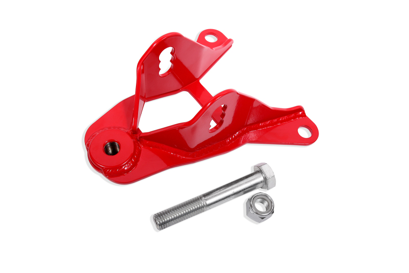 BMR 11-14 S197 Mustang Upper Control Arm Mount - Red - UCM002R