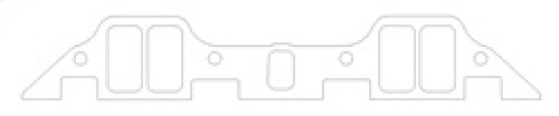 Cometic Chrysler B/RB .060in Fiber Intake Mani Gskt Set-1.229in x 2.310in Rectangle Port - C5611-060