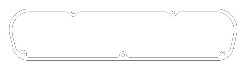 Cometic Chrysler LA V8 .094in Fiber Valve Cover Gasket - C5623-094