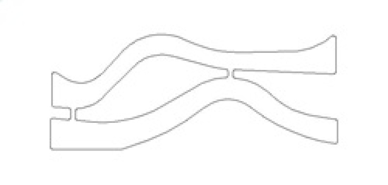 Cometic Ford Windsor .060in Fiber Intake End Seals Kit - C5653-060