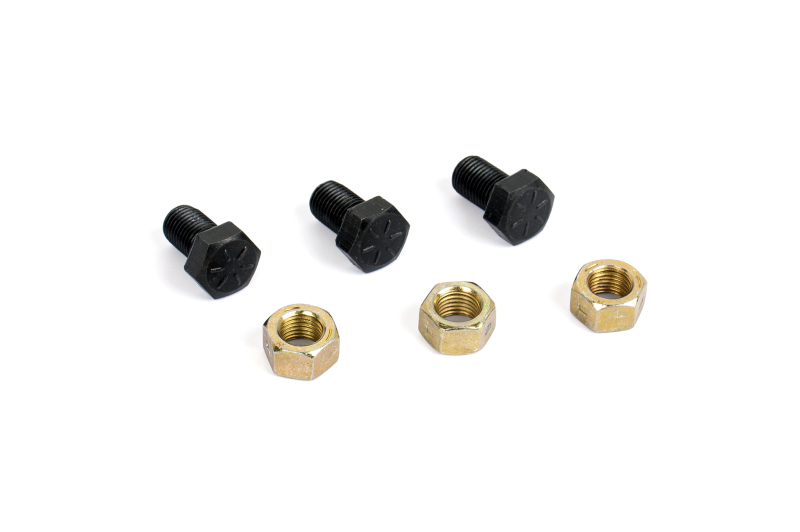 Cometic Torque Converter Bolts 3/8-24 x 5/8in-Grade 8 Black Oxide Finish w/ Nuts - CF1003