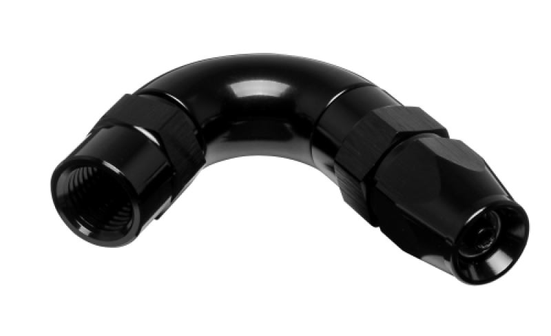 Vibrant -3AN 120 Degree High Flow Hose End Fitting for PTFE Lined Flex Hose - 28203